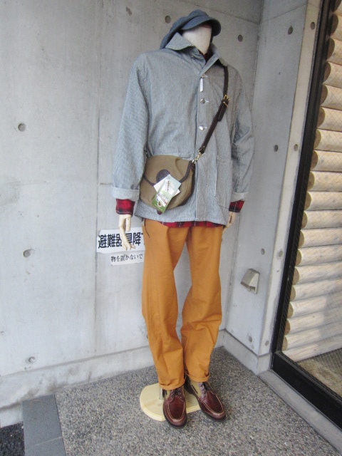 Pointer USA ・・・ Shawl カラー Hickory CoverAll JKT (別注)！♪！_d0152280_122588.jpg