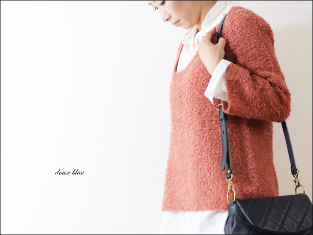 doux bleu [ドゥーブルー] ブークレーUネックチュニック [DB-34-030] _f0051306_1953243.jpg