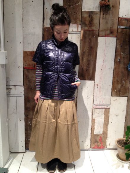 半袖ダウン Knockout Clefy
