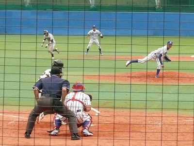 立正大対国士館大 10月1日 東都大学野球2部_b0166128_8194051.jpg