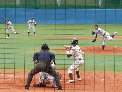 立正大対国士館大 10月1日 東都大学野球2部_b0166128_8212912.jpg