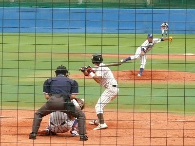 立正大対国士館大 10月1日 東都大学野球2部_b0166128_8331581.jpg