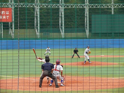 立正大対国士館大 10月1日 東都大学野球2部_b0166128_8353092.jpg