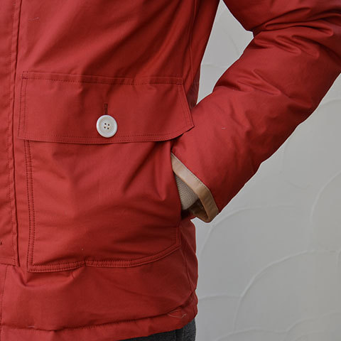 WHITE LINE -Oiled Cotton Down Coat-_d0158579_956646.jpg