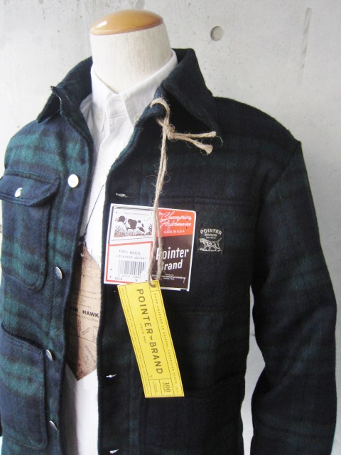 Pointer USA ・・・ BL WATCH WOOL CoverAll JACKET (別注)！♪！_d0152280_14433912.jpg