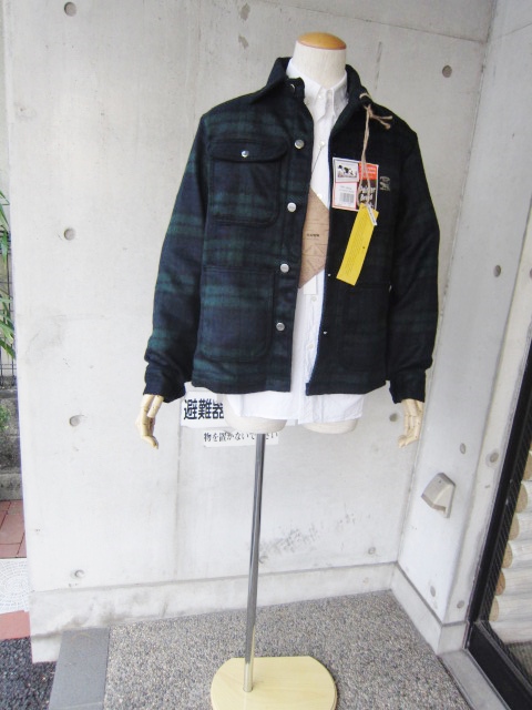 Pointer USA ・・・ BL WATCH WOOL CoverAll JACKET (別注)！♪！_d0152280_1443765.jpg
