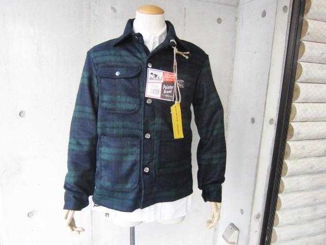 Pointer USA ・・・ BL WATCH WOOL CoverAll JACKET (別注)！♪！_d0152280_14442342.jpg