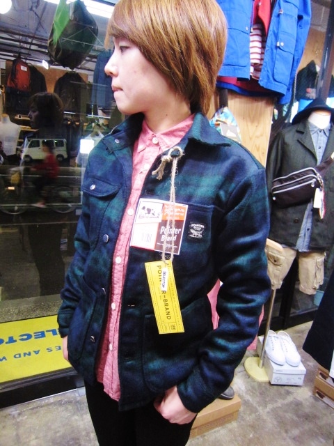 Pointer USA ・・・ BL WATCH WOOL CoverAll JACKET (別注)！♪！_d0152280_14452089.jpg