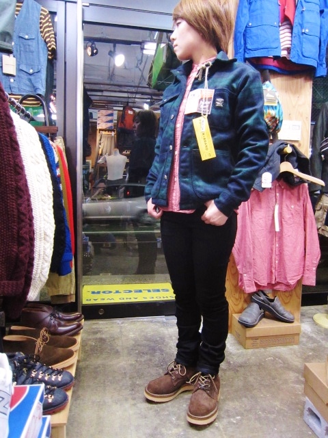 Pointer USA ・・・ BL WATCH WOOL CoverAll JACKET (別注)!♪!_d0152280_1445275.jpg