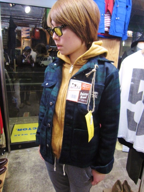Pointer USA ・・・ BL WATCH WOOL CoverAll JACKET (別注)！♪！_d0152280_14465746.jpg
