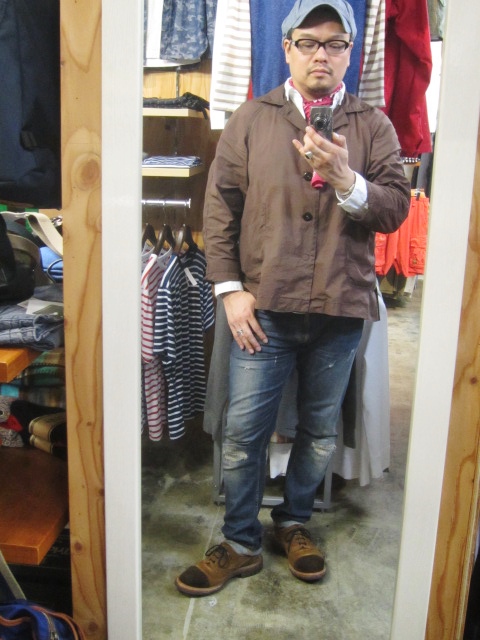 Pointer USA ・・・ Shawl カラー Hickory CoverAll JKT (別注)！♪！_d0152280_14551819.jpg