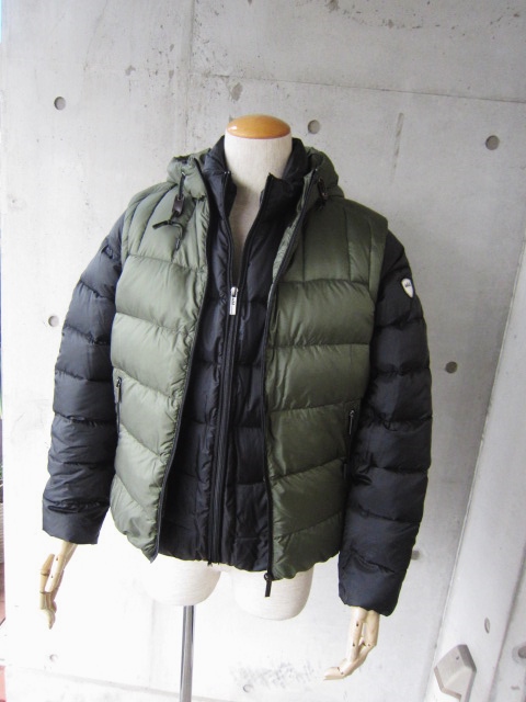 add ・・・ 注目の最新DOWN JACKET (VEST × JACKET)です!★!_d0152280_15165534.jpg