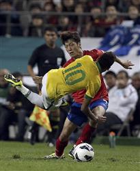 韓国サッカーはアジアの恥 王国ブラジルに度越すラフプレー 帰って来たヨッパライ