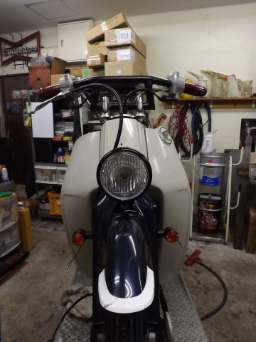 カブ90 バーハンドルカスタム。 : モーターヘッド サイクル