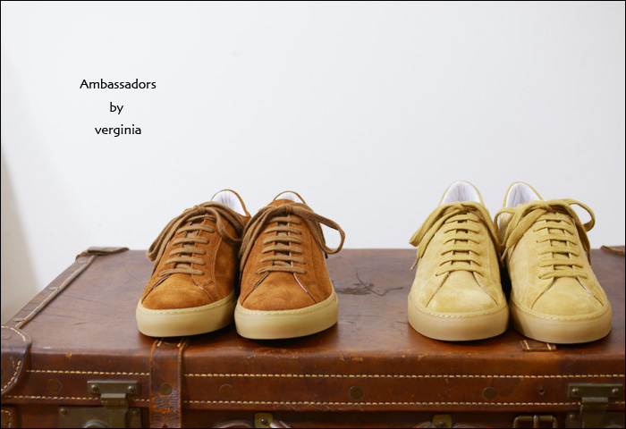 Ambassadors by verginia [アンバサダーズ・バイ・バージニア] SUEDE SNEAKER SOLE AMBER [ 9838 ] _f0051306_1947397.jpg