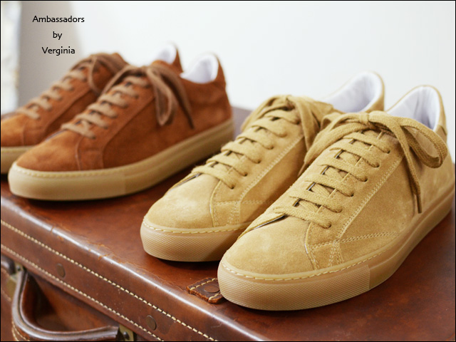 Ambassadors by verginia [アンバサダーズ・バイ・バージニア] SUEDE SNEAKER SOLE AMBER [ 9838 ] _f0051306_19474189.jpg