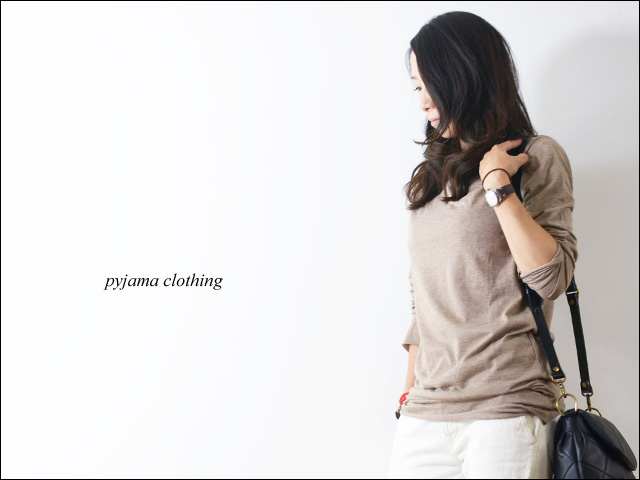 pyjama clothing [ピジャマクロージング] CUT LONG カットロング [335-W13W6] _f0051306_20134182.jpg