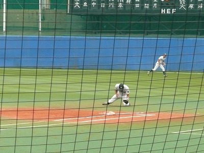 東農大対専修大 10月1日 東都大学野球2部_b0166128_19391587.jpg
