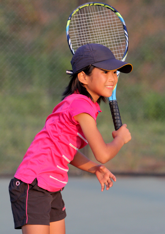 10歳以下女子紹介 (Kids-Tennis Cup 21) : バンダナ君のBLOG