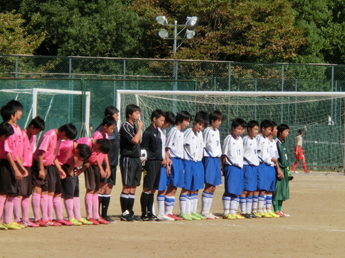 国分中学校サッカー部 大阪秋季大会 柏原市サッカープロジェクト 国分中学校サッカー部 大阪秋季大会 柏原市サッカープロジェクト