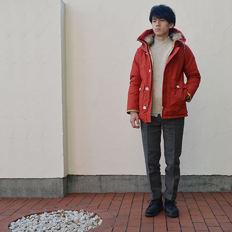 WHITE LINE -Oiled Cotton Down Coat-_d0158579_19521219.jpg