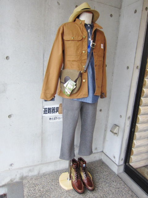 Pointer USA ・・・ Shawl カラー Hickory CoverAll JKT (別注)!♪!_d0152280_010695.jpg