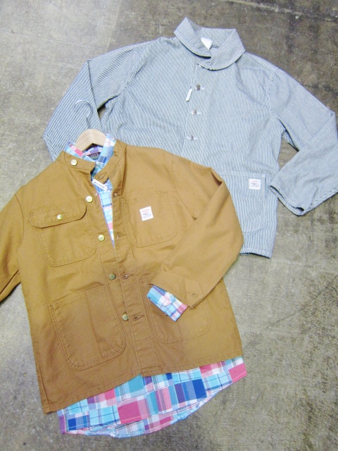 Pointer USA ・・・ Shawl カラー Hickory CoverAll JKT (別注)!♪!_d0152280_081111.jpg