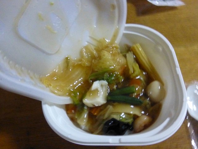 セブンイレブンの10品目の特製中華丼 ありがとう 今日も楽しかった セブンイレブンの10品目の特製中華丼 ありがとう 今日も楽しかった