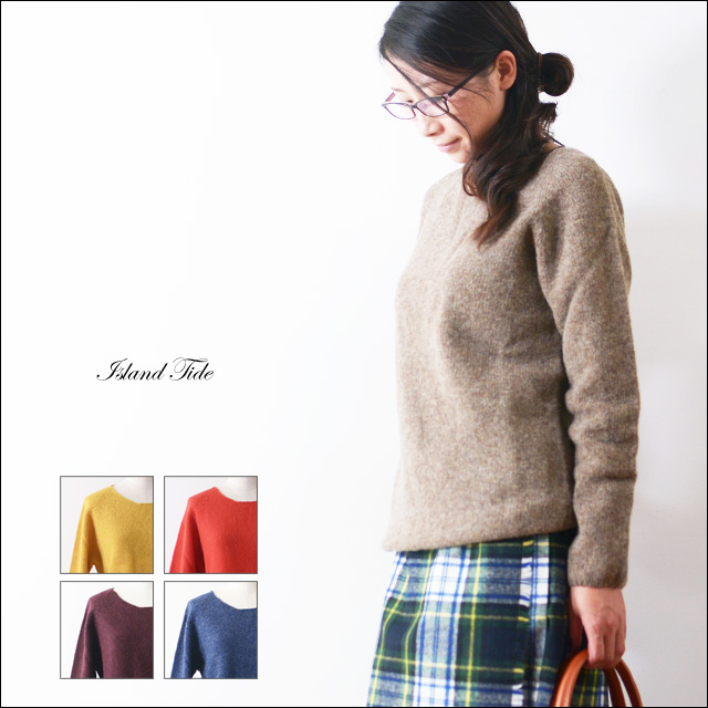 ISLAND TIDES [アイランド タイド] WIDE NECK PULL [3529-7] _f0051306_18452893.jpg
