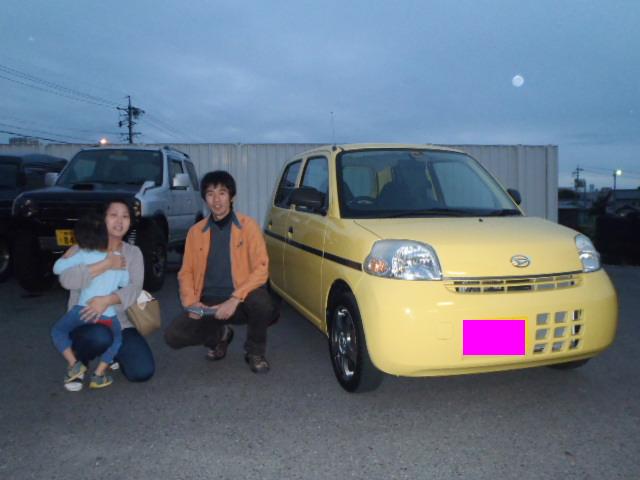 祝☆納車 エッセ Dセレクション 5速マニュアル車_c0213517_14163494.jpg