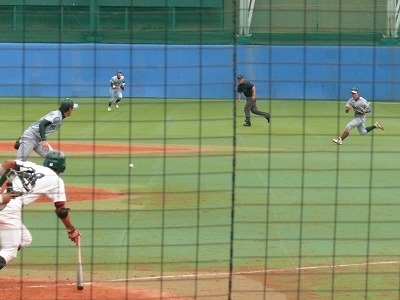 東農大対専修大 10月1日 東都大学野球2部_b0166128_22375460.jpg