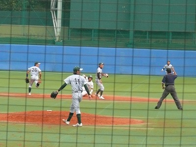 東農大対専修大 10月1日 東都大学野球2部_b0166128_22441275.jpg