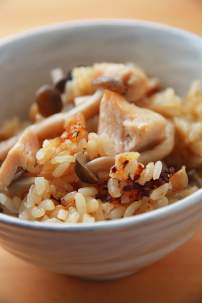 土鍋で炊き込みご飯_b0175635_22262892.jpg