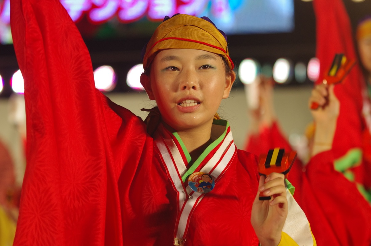 高知よさこい２０１３後夜祭中央公園その７（上町よさこい鳴子連）_a0009554_2350222.jpg