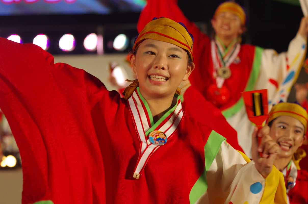 高知よさこい２０１３後夜祭中央公園その７（上町よさこい鳴子連）_a0009554_23505176.jpg