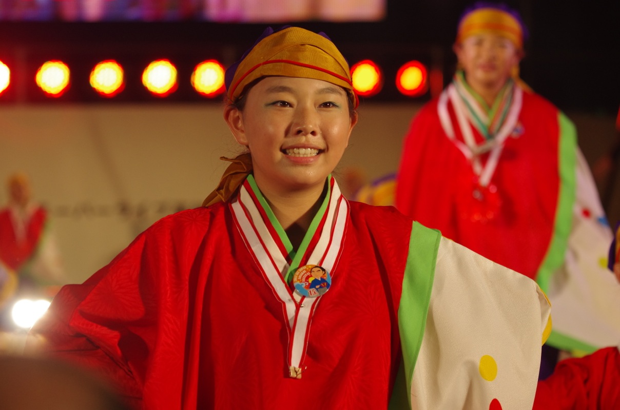 高知よさこい２０１３後夜祭中央公園その７（上町よさこい鳴子連）_a0009554_23511416.jpg