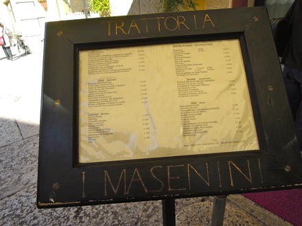 10/16 かなりの名店＆美味!!「I MASENINI」Verona☆　 “france italyレンタカーの旅”_a0199262_2342890.jpg