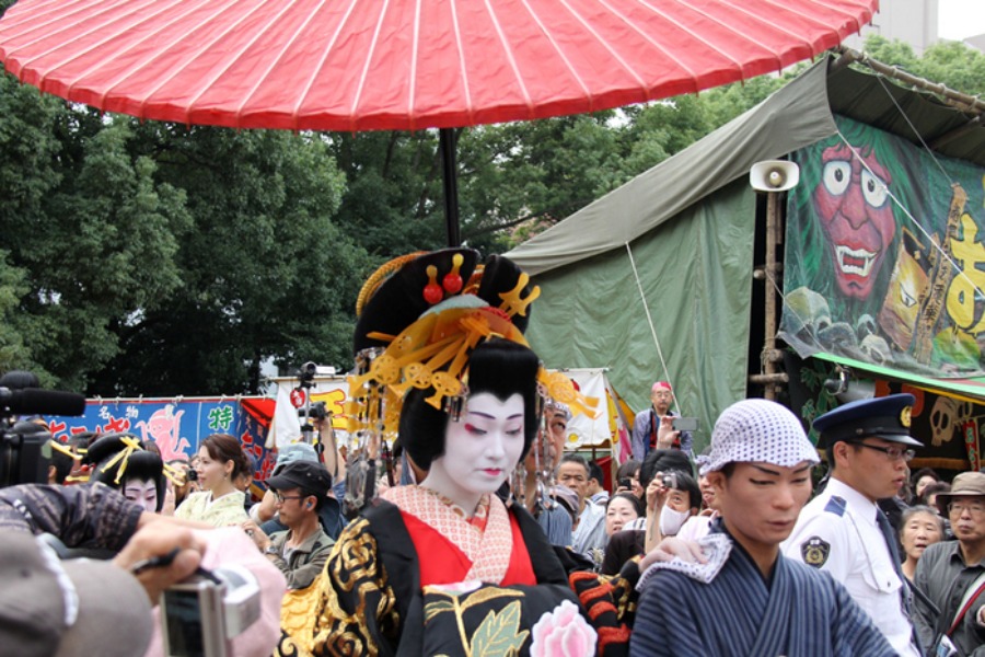 ２０１３年大須大道町人祭 花魁道中 他 No１ 色即是空68