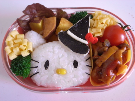 お弁当の記録〜ハロウィン弁当2013〜_a0106625_20244948.jpg