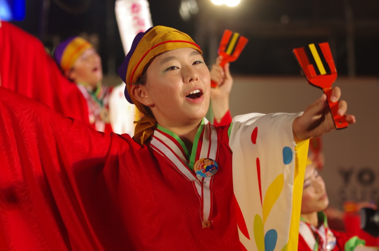 高知よさこい２０１３後夜祭中央公園その７（上町よさこい鳴子連）_a0009554_02161.jpg