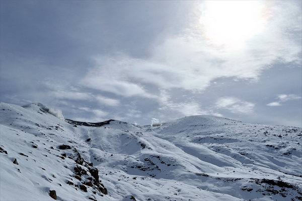 2週連続百名山☆雪の十勝岳へ♪_b0281366_15175520.jpg