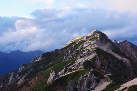 燕岳登山、その３　燕山荘にて_e0045768_2261621.jpg