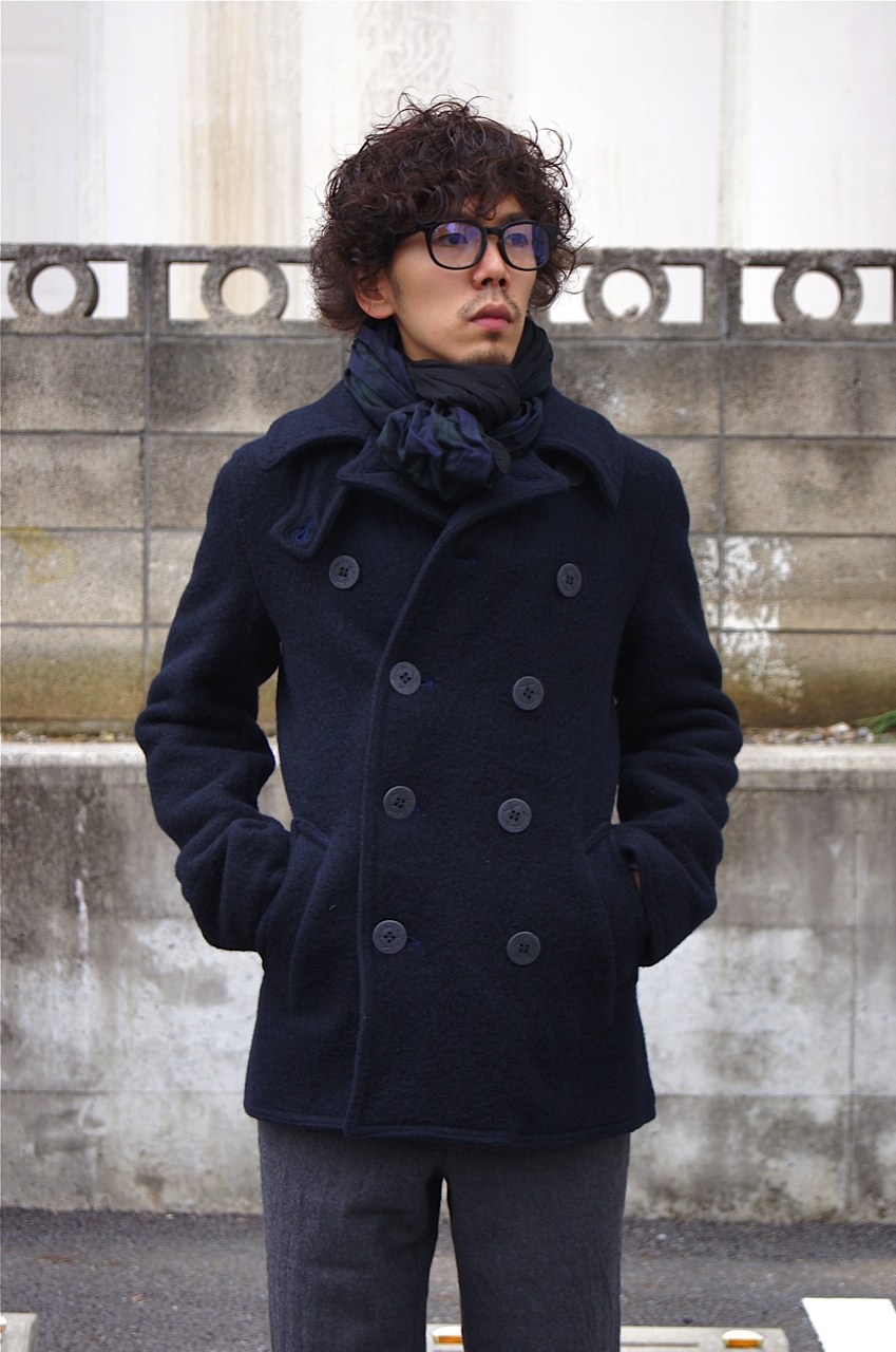COMME des GARCONS HOMME PLUS 縮絨 ピーコート 売り出し正本 leantoday.pt
