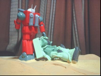 出撃！デザート部隊」 1/144 ジオラマ｜heerodさんのガンプラ