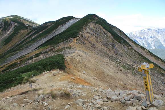 高天原山荘出発！岩苔乗越へ♪_b0093515_22432925.jpg