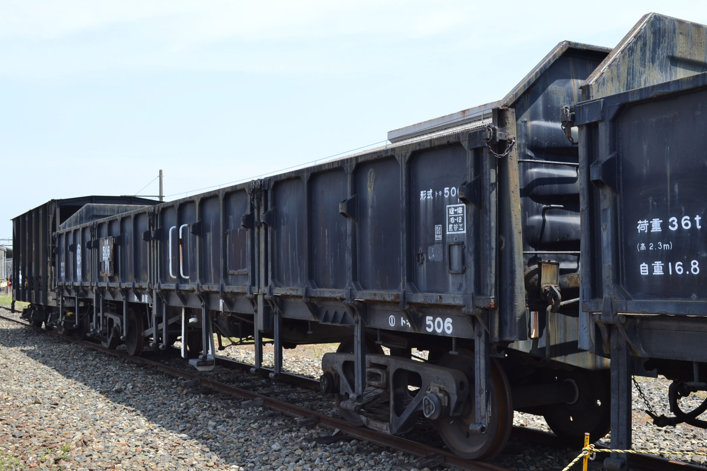 C5838 蒸気機関車 黒色 貨車付き C58 2006年再生産