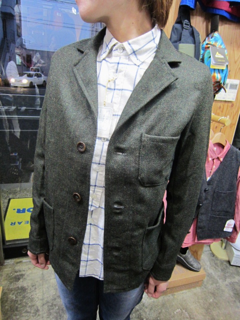 今季も要注目★のYarmo のWool DRIVERS JACKET!絶品です!!_d0152280_1950620.jpg