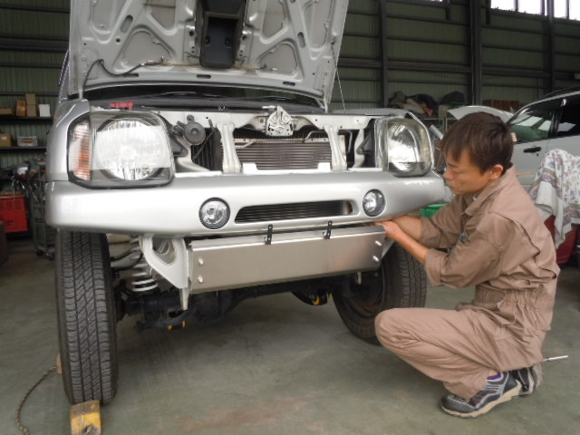 jb23 ジムニー 製作中~!(^^)! カスタムもお任せ♪_c0213517_13404696.jpg