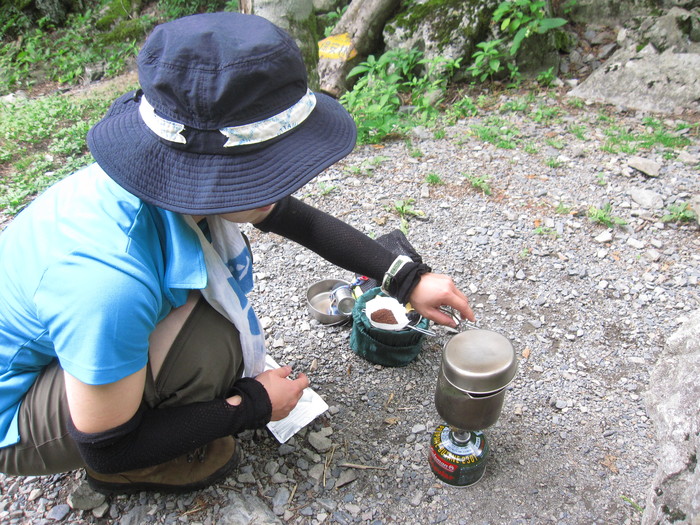 横窪沢小屋〜茶臼岳の山行:一日目_e0155231_1926363.jpg