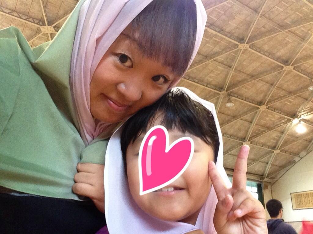次女、親子ふれあい教室・・・忍者ランド☆_f0109257_1674933.jpg